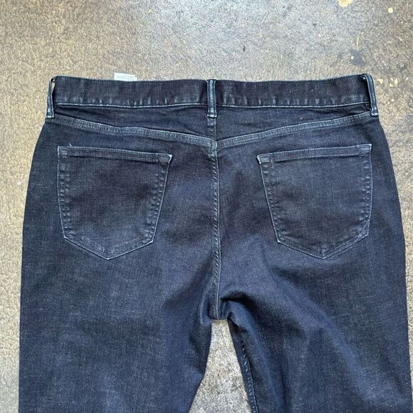 Banana Republic Blue Dark Wash Jeans Slim Fit Size 37x33 Cotton Blend Style - Picture 8 of 12
